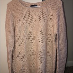 AE pink sweater